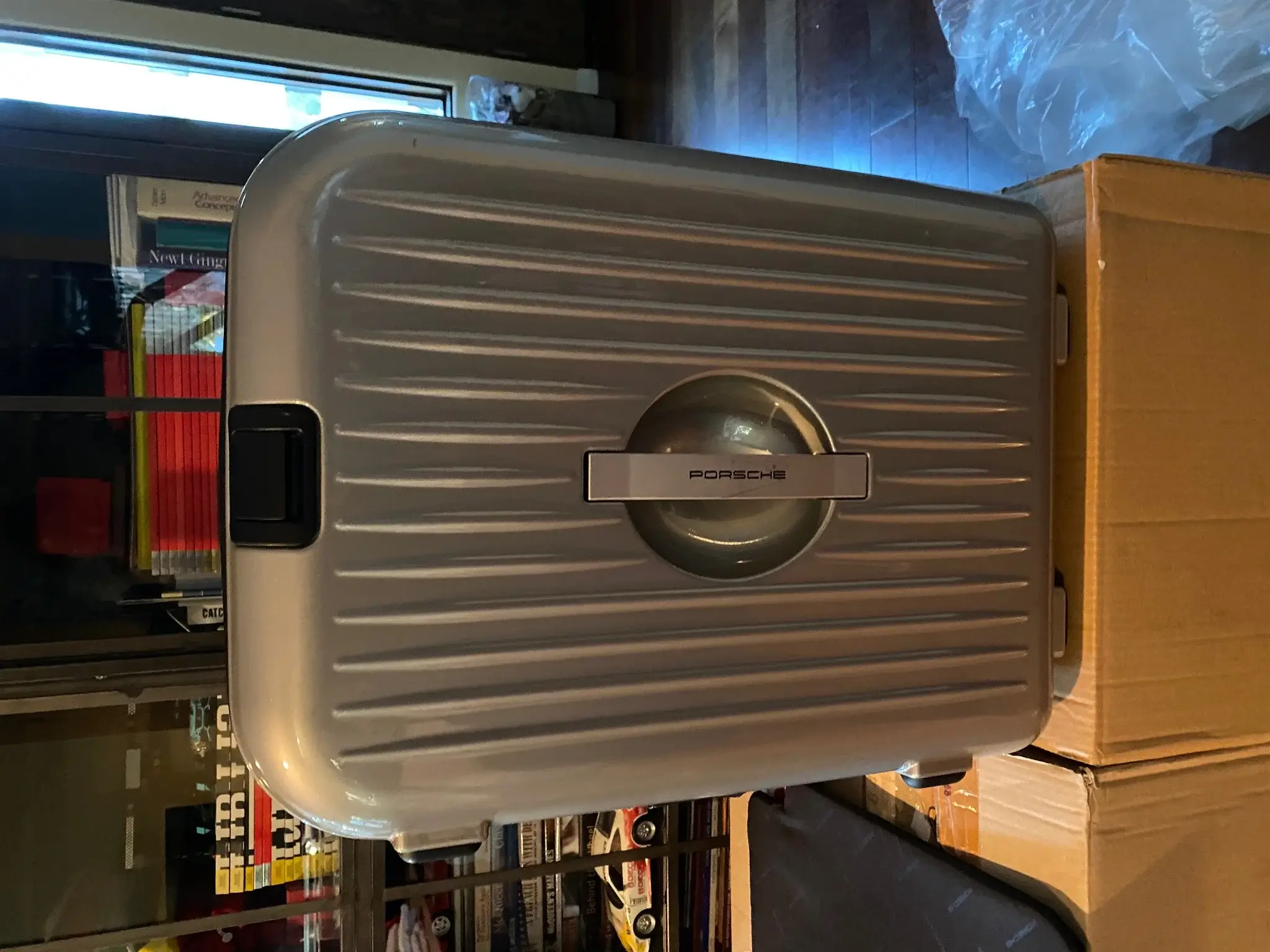 Rimowa X Porsche AluFrame Luggage Set in Silver Metallic | PCARMARKET